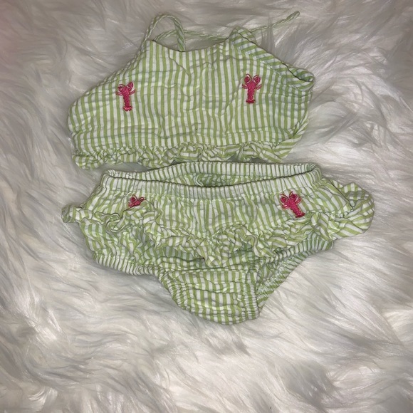 Seersucker bikini - 18 months - Picture 2 of 7